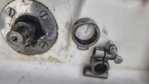 Komponenten Ruderkopf